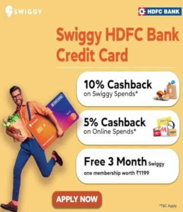 swiggy hdfc credit card